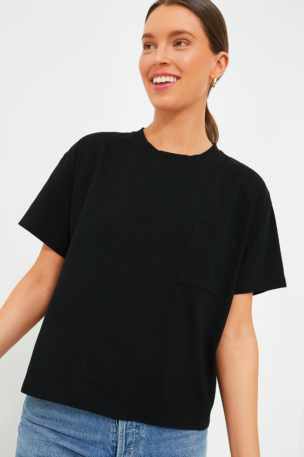Black Kelley Pocket Tee