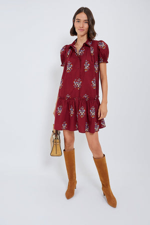 Mulberry Fleur Drifter Mini Dress