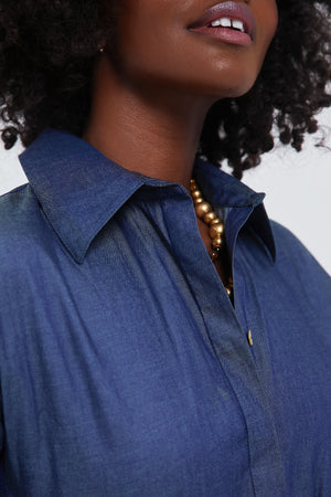 Chambray Comporta Dress