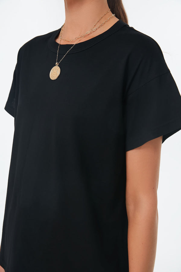 Black Presley Boyfriend Tee