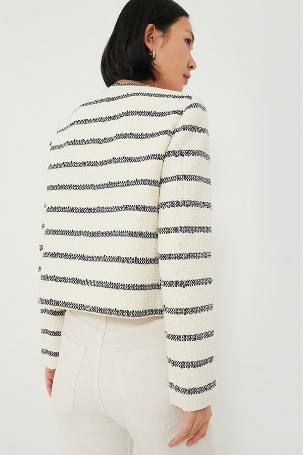 Navy Stripe Marais Jacket