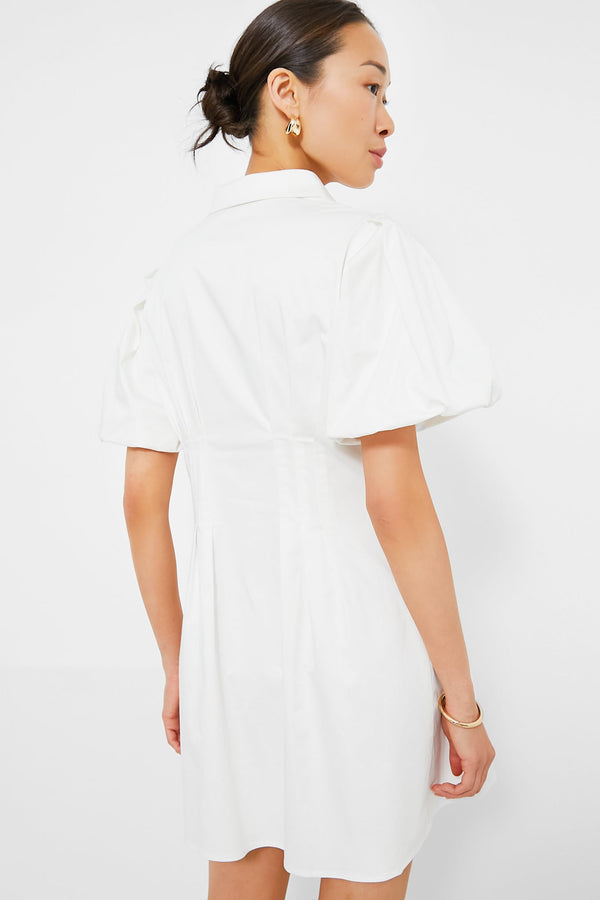 White Mini Delaney Dress
