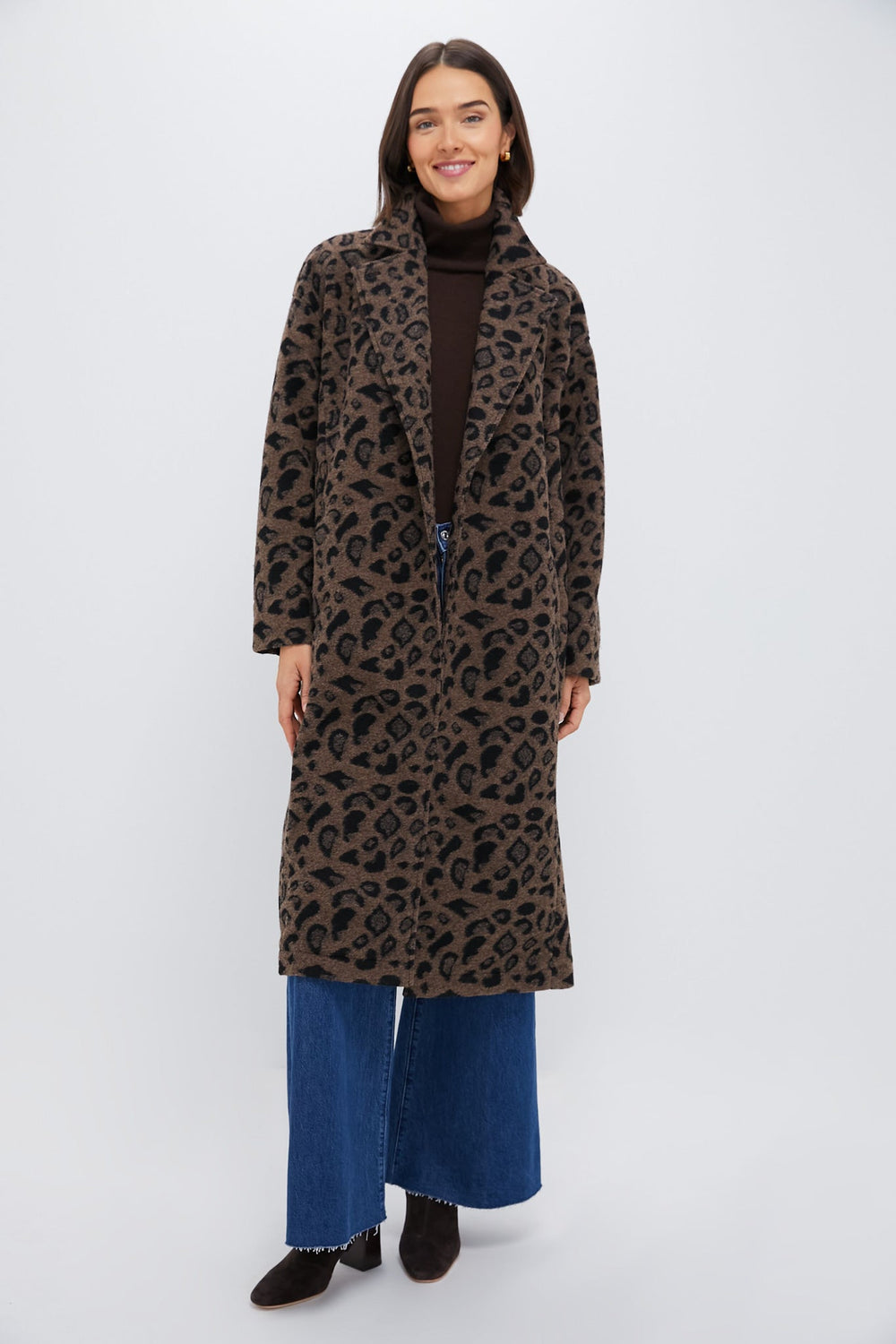 Cheetah Abbott Wrap Coat