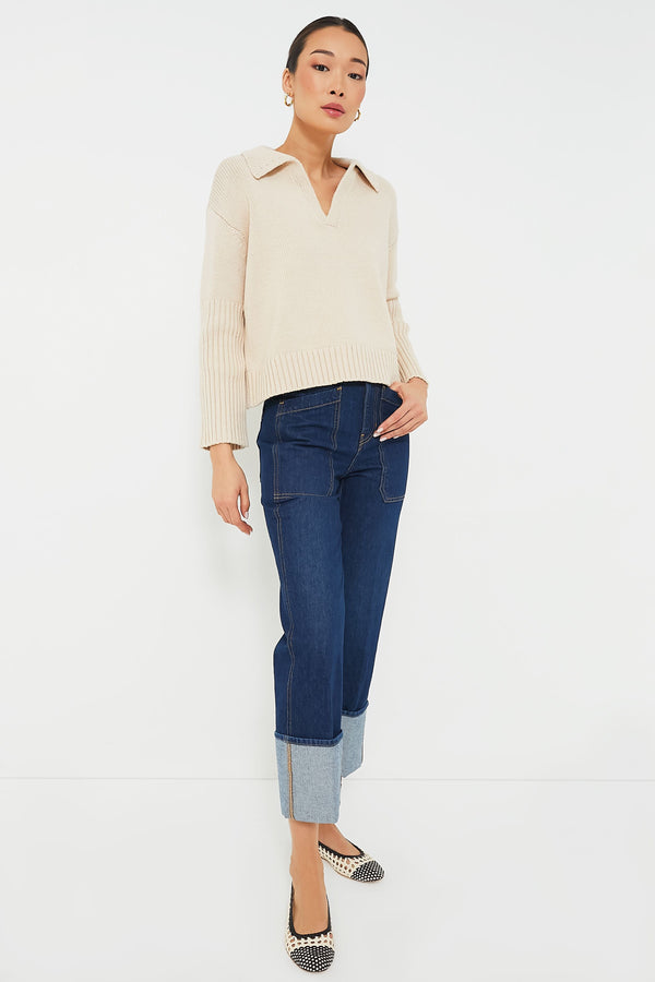 Sandstone Brenna Polo Sweater