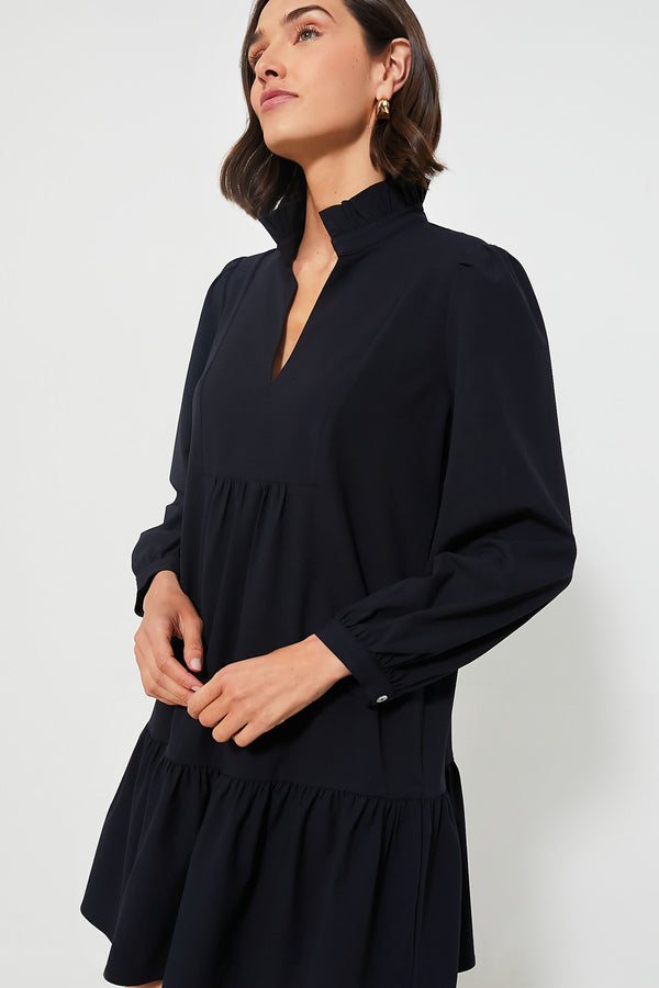 Navy Crepe Palmerston Dress