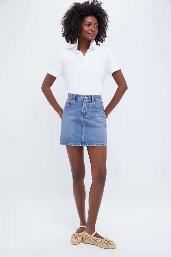 White Pique Murray Classic Polo