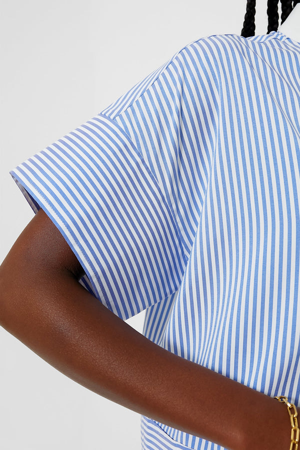 Blue Stripe Sofia Shirt