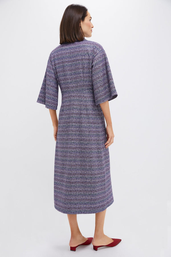 Multi Stripe Tweed Beth Dress