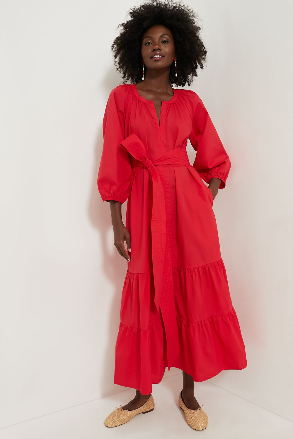 Red Lyles Dress