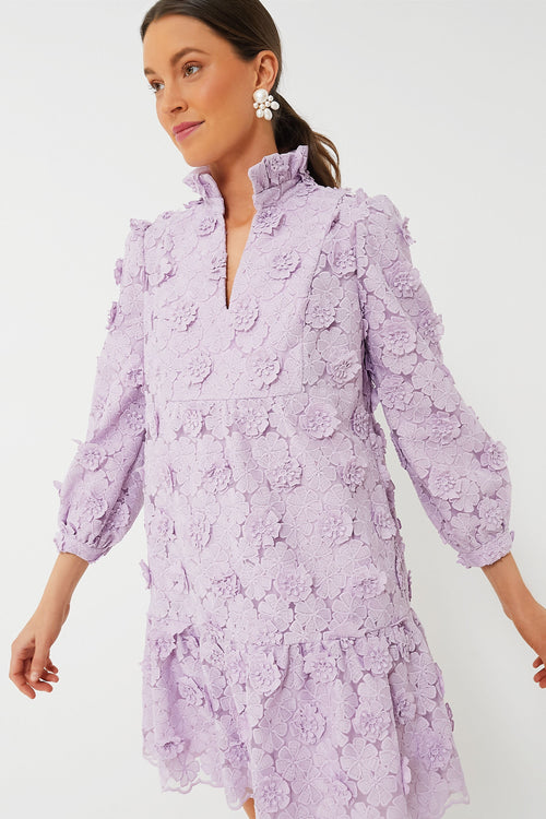 Lilac Lace Palmerston Dress