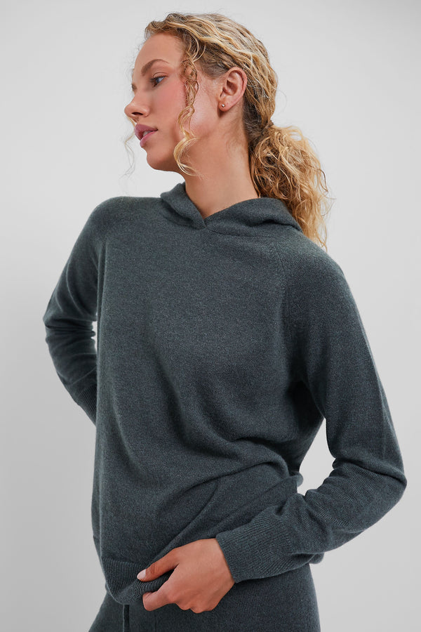 Olive Cashmere Jane Hoodie