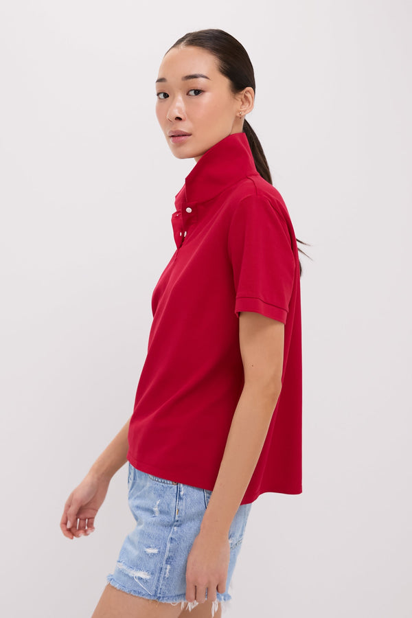 Red Pique Murray Classic Polo