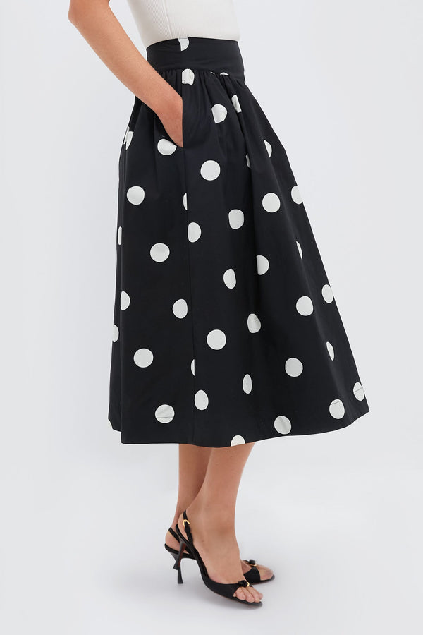 Polka Dot Print Zoe Skirt