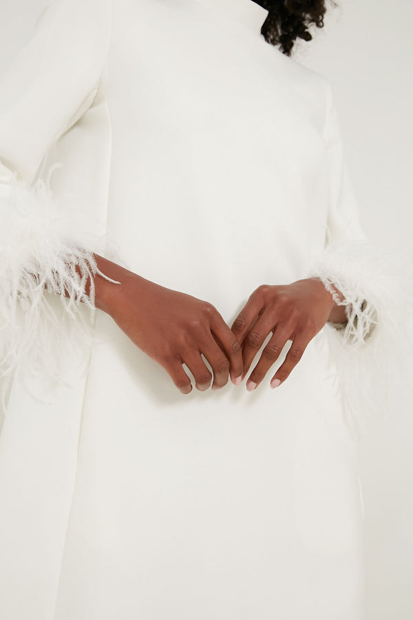 White Feather Mod Ellie Dress