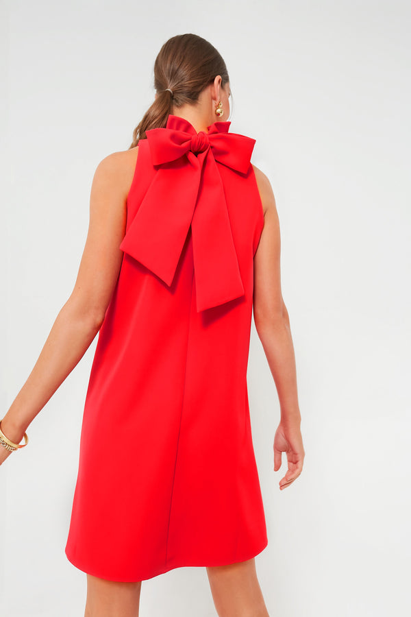 Poppy Red Blythe Dress