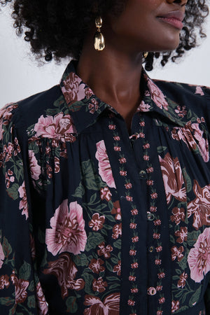 Juliet Print Gillian Midi Dress