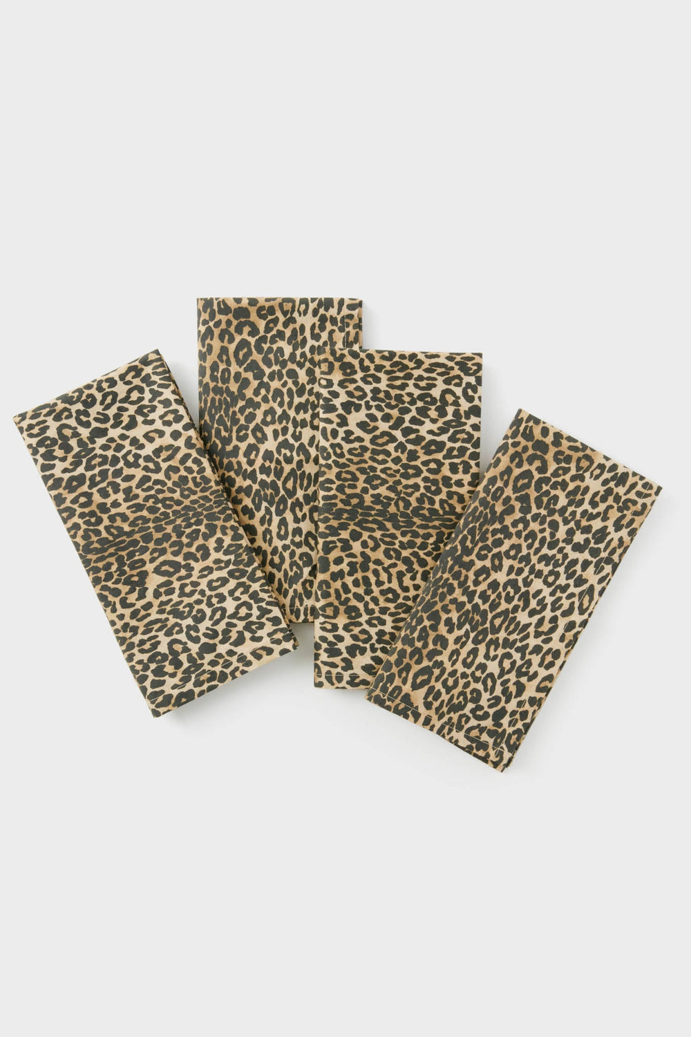 Leopard Printed Napkins Set of 4