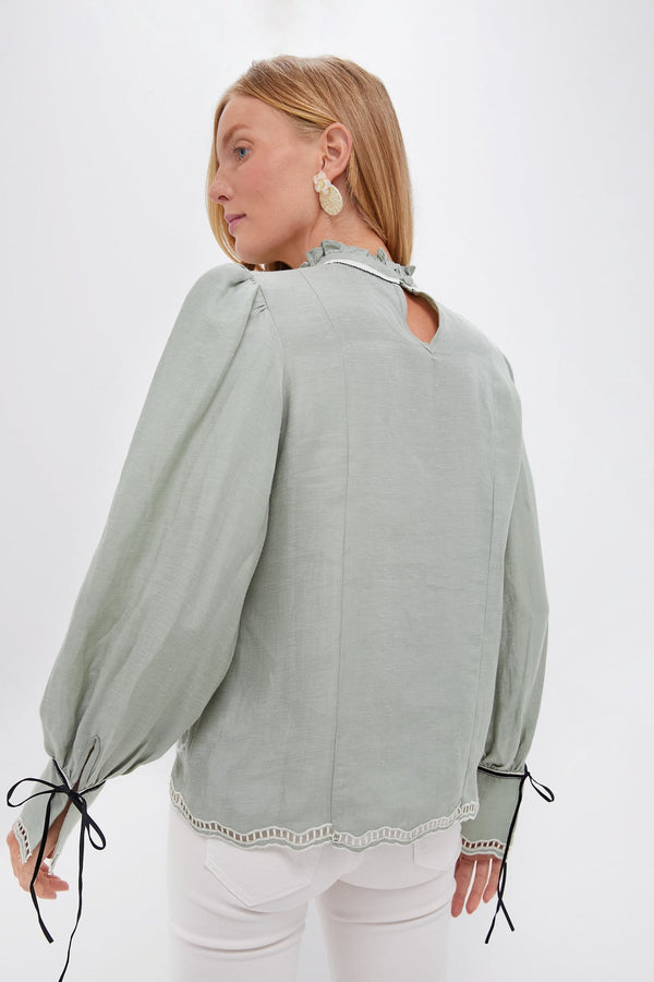 Green Keira Top