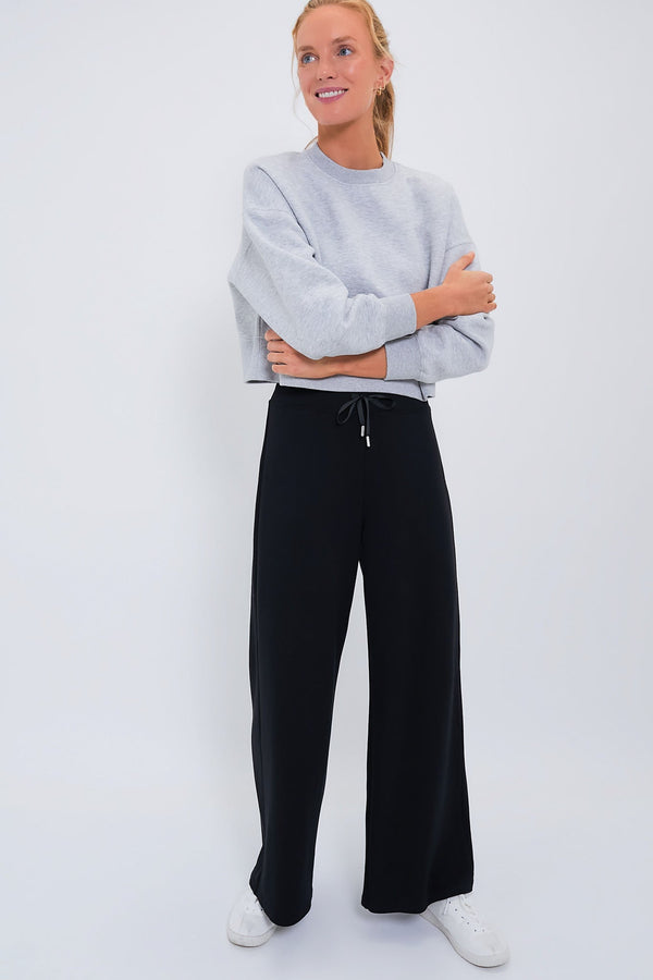 Heathered Gray Cropped Evans Pullover