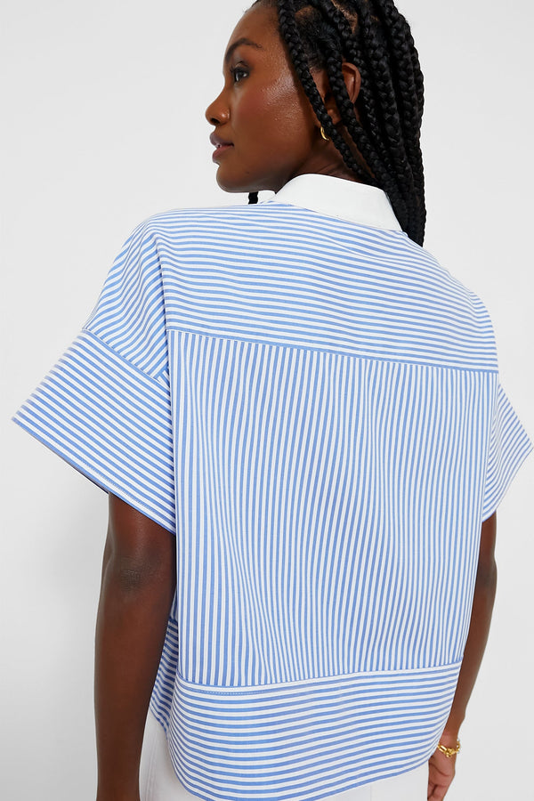 Blue Stripe Sofia Shirt