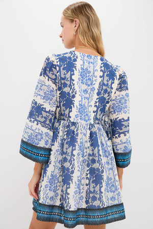 Bondi Blues Cotton Voile Izzie Dress