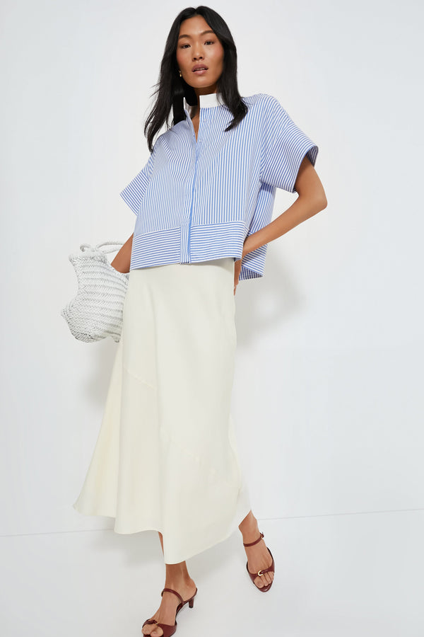 Blue Stripe Sofia Shirt