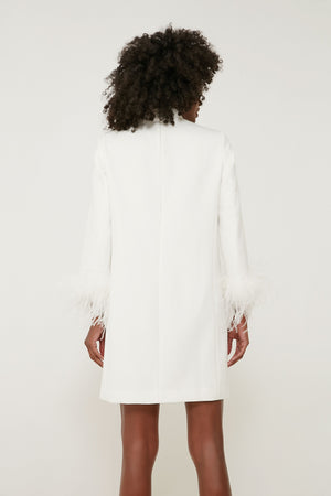 White Feather Mod Ellie Dress