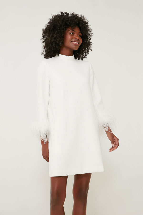 White Feather Mod Ellie Dress
