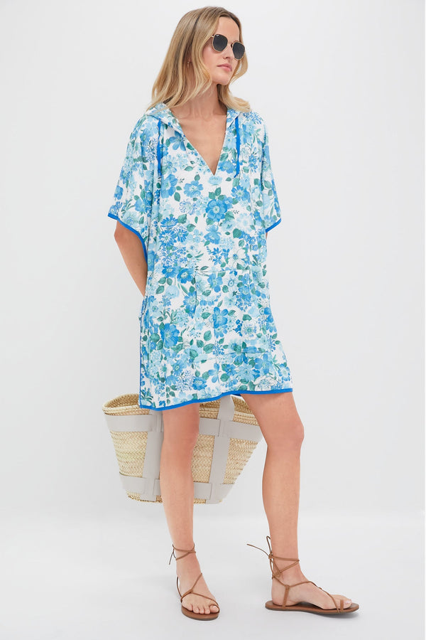 Blooming Garden Terrycloth Cabana Coverup