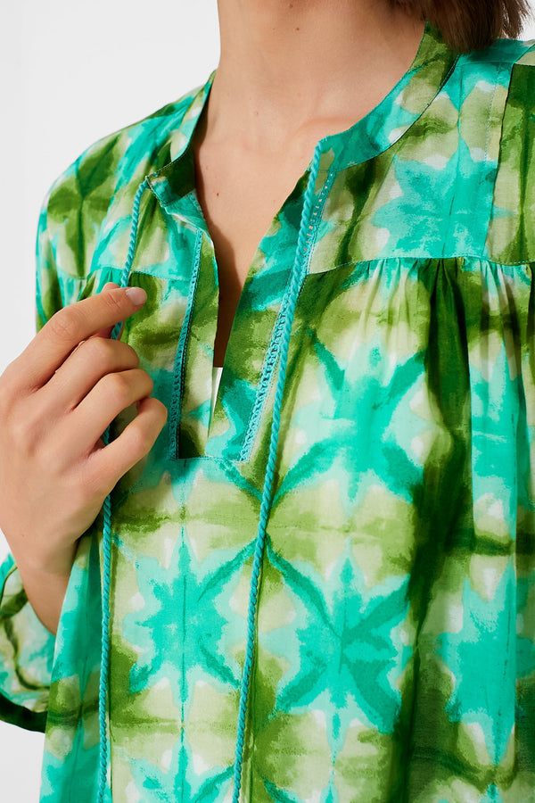 Seafoam Medallion Bondi Coverup