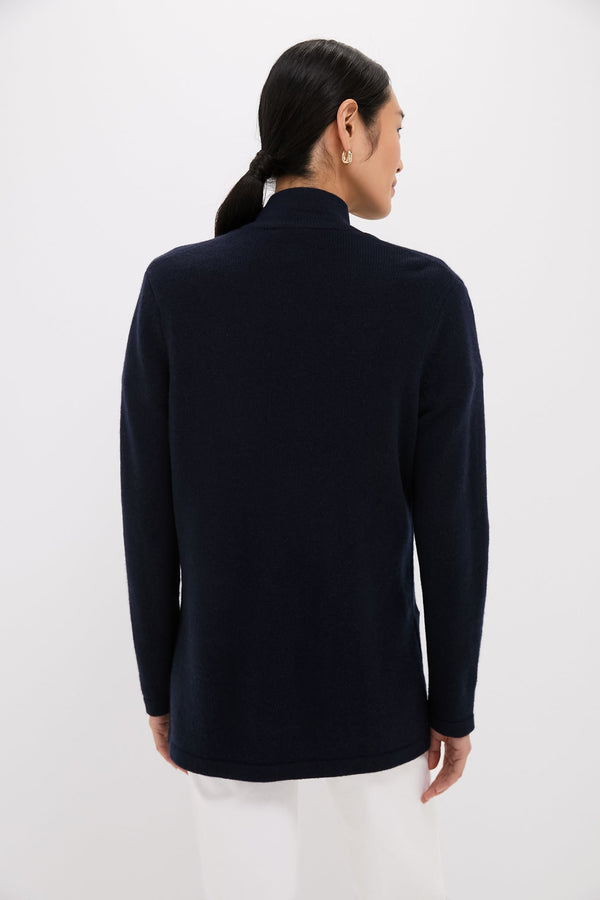 Navy Cashmere Benji Blazer