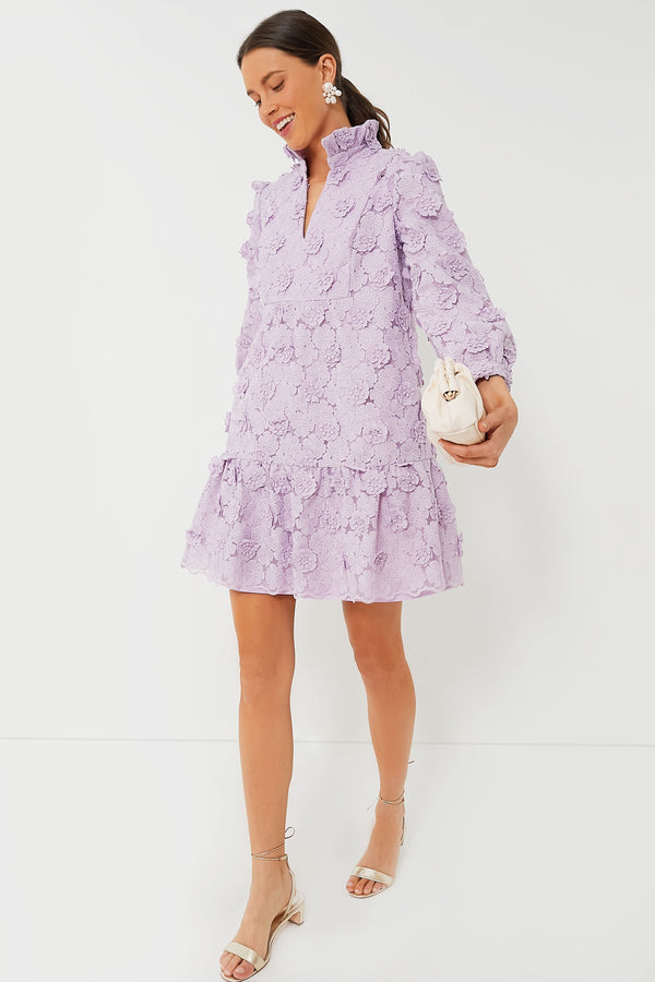 Lilac Lace Palmerston Dress