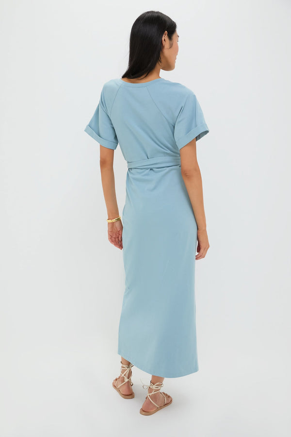 Slate Blue Clarissa Maxi Dress