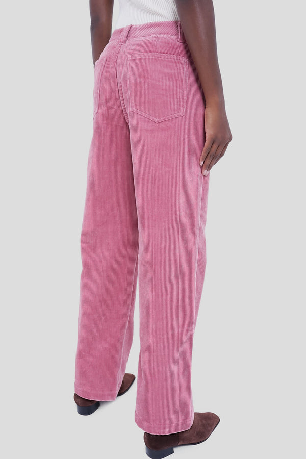 Dusty Rose Camden Pant in Corduroy