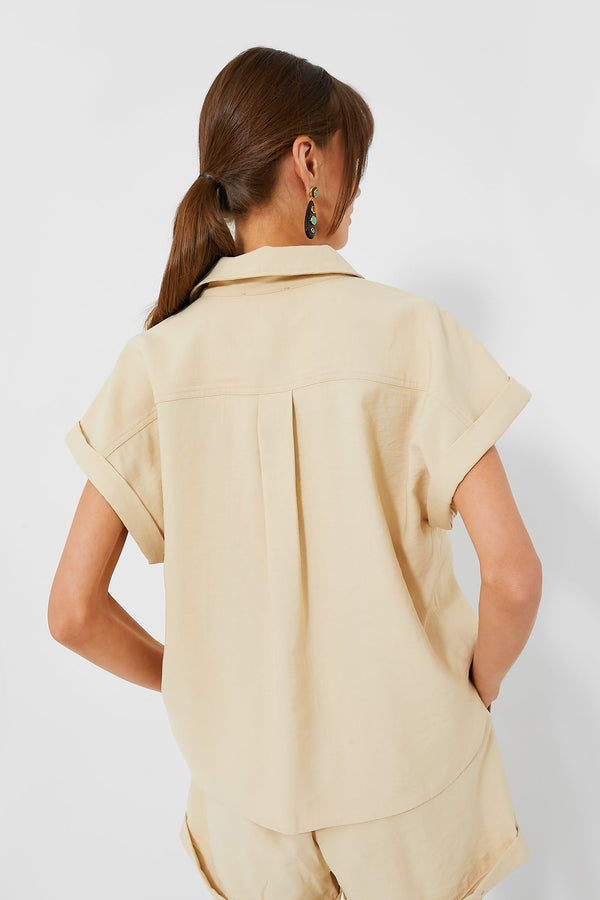 Khaki Scottie Shirt