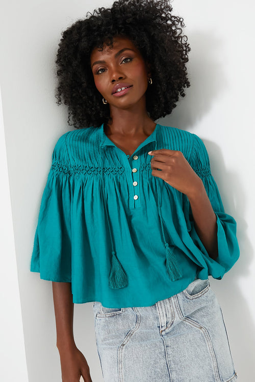Emerald Axeliana Blouse