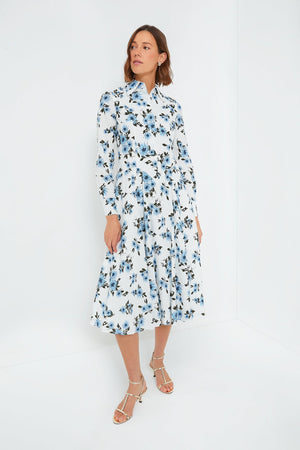 Small Dahlia Baby Blue Jancine Dress