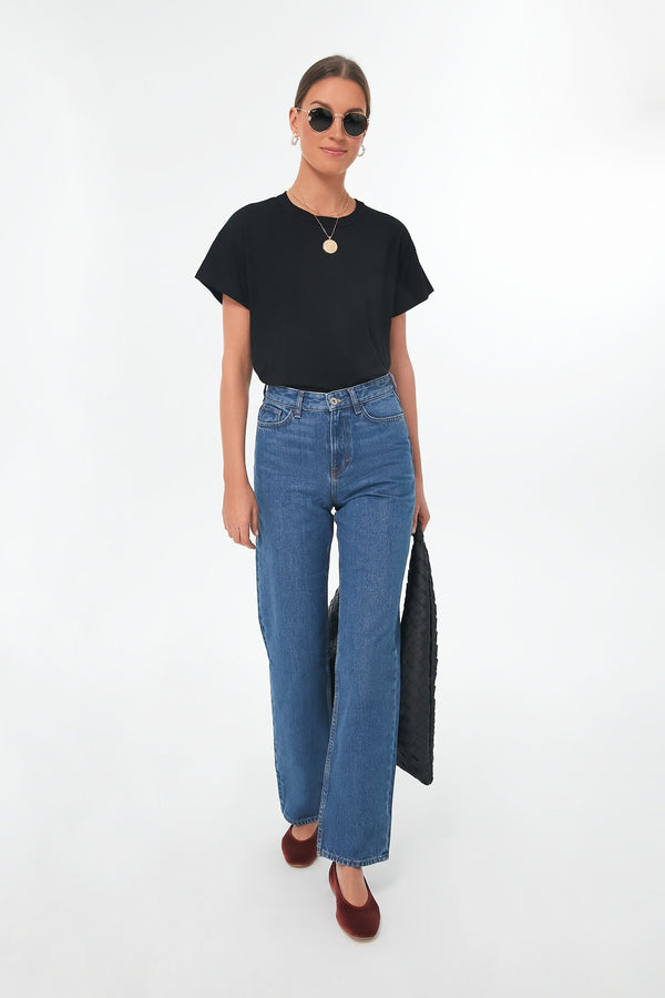 Black Presley Boyfriend Tee