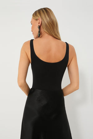 Black Jamaika String Bodysuit