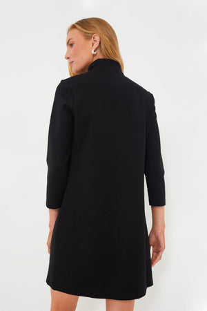 Black Ponte Clifton Dress