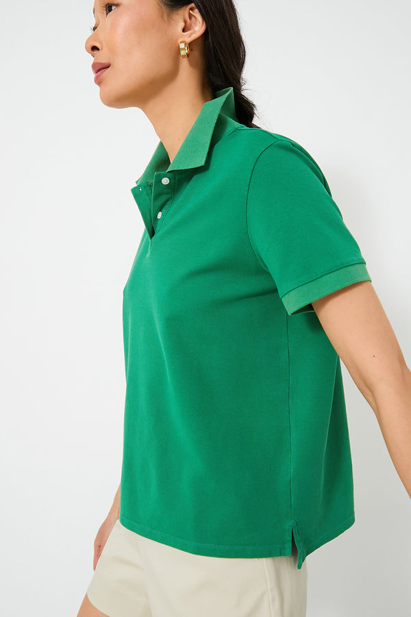 Green Pique Murray Classic Polo