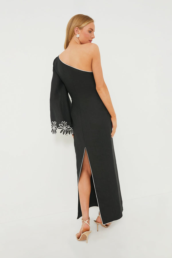 Black Serena Maxi Dress