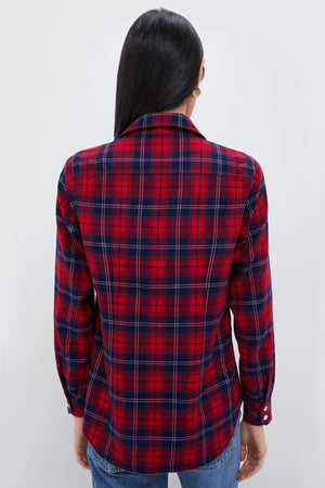 Red Plaid Beaufort Button Down