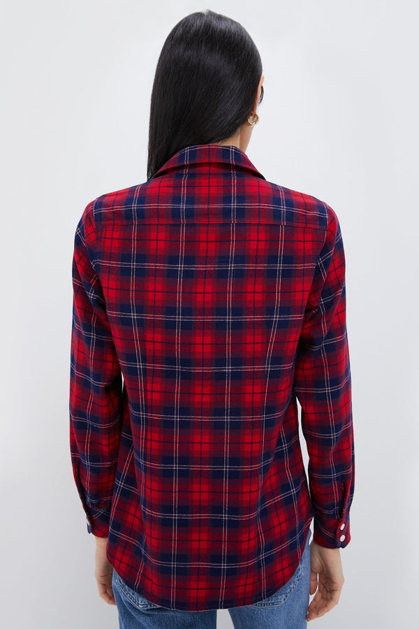 Red Plaid Beaufort Button Down