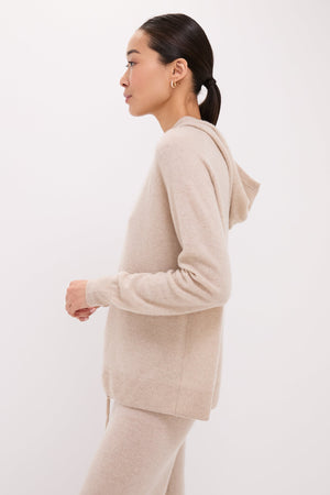 Sandstone Cashmere Jane Hoodie