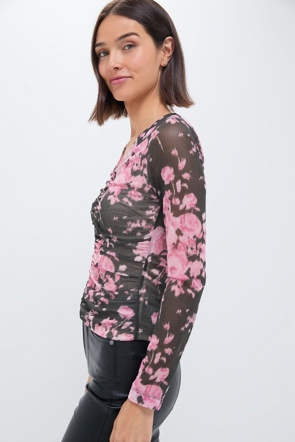 Beaux Valette Ruched Sola Top