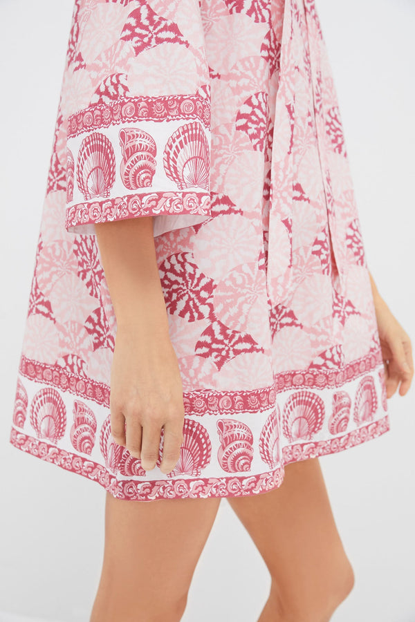 Dusty Rose Nautilus Shell Marseille Coverup