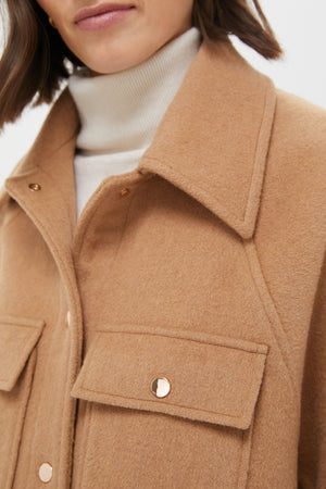 Camel Wool Cassidy Jacket