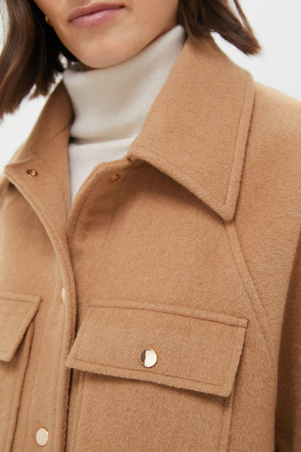 Camel Wool Cassidy Jacket