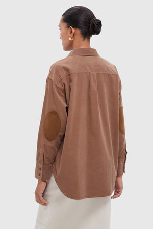 Khaki Corduroy Bryne Button Down